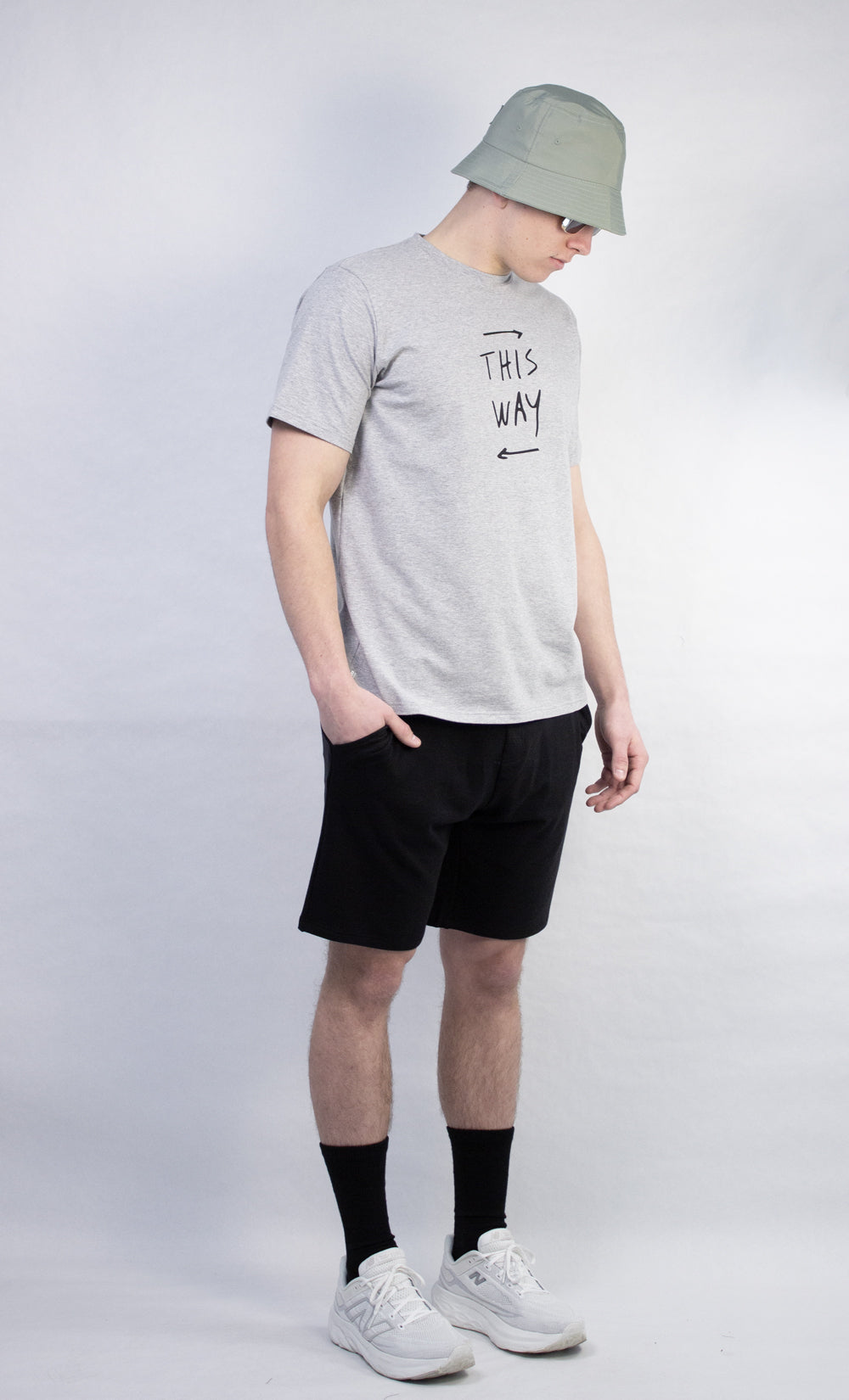 T-Shirt Homme Gris Athlétique - This Way