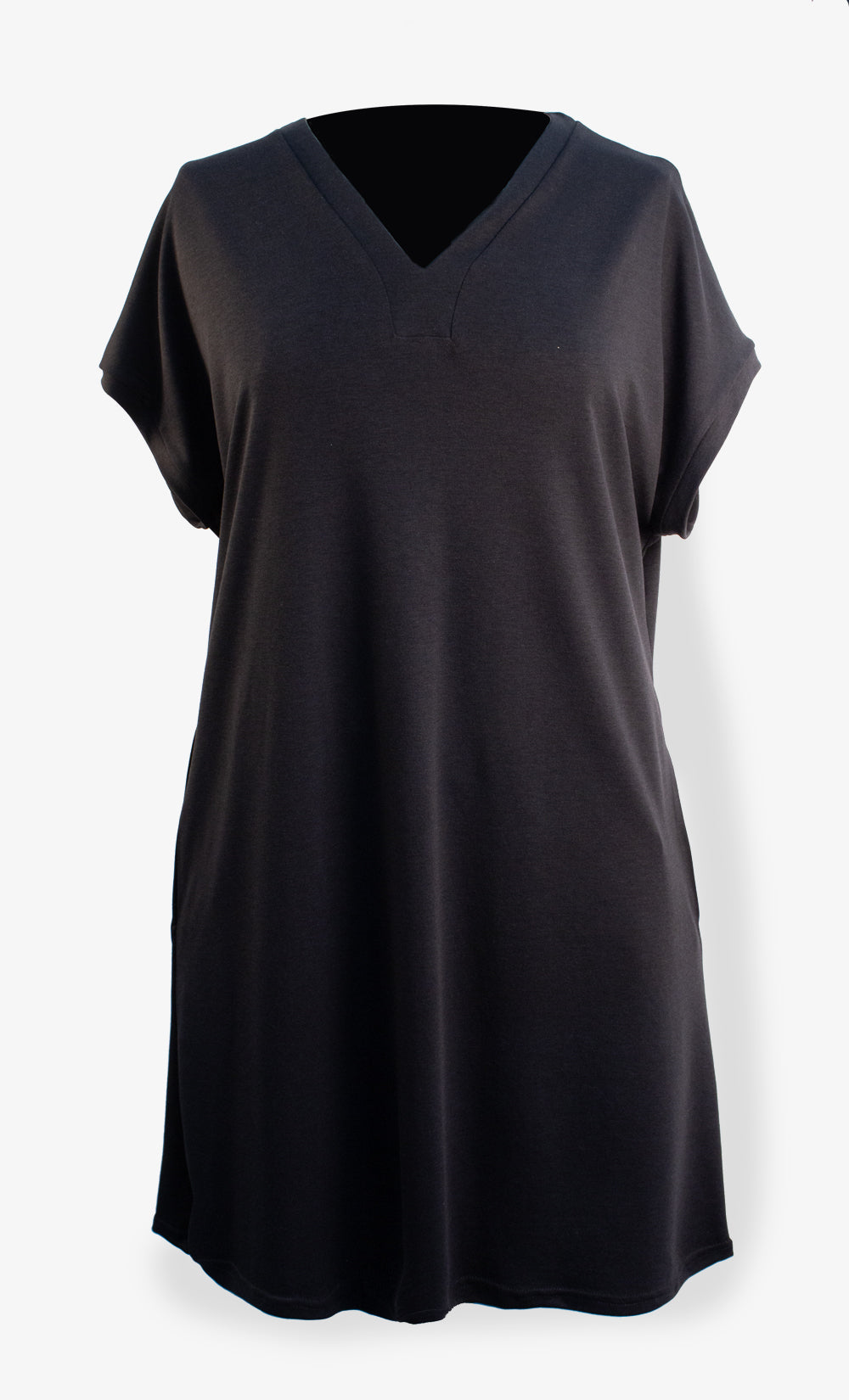 Women's Tencel Dress Black - Canyon