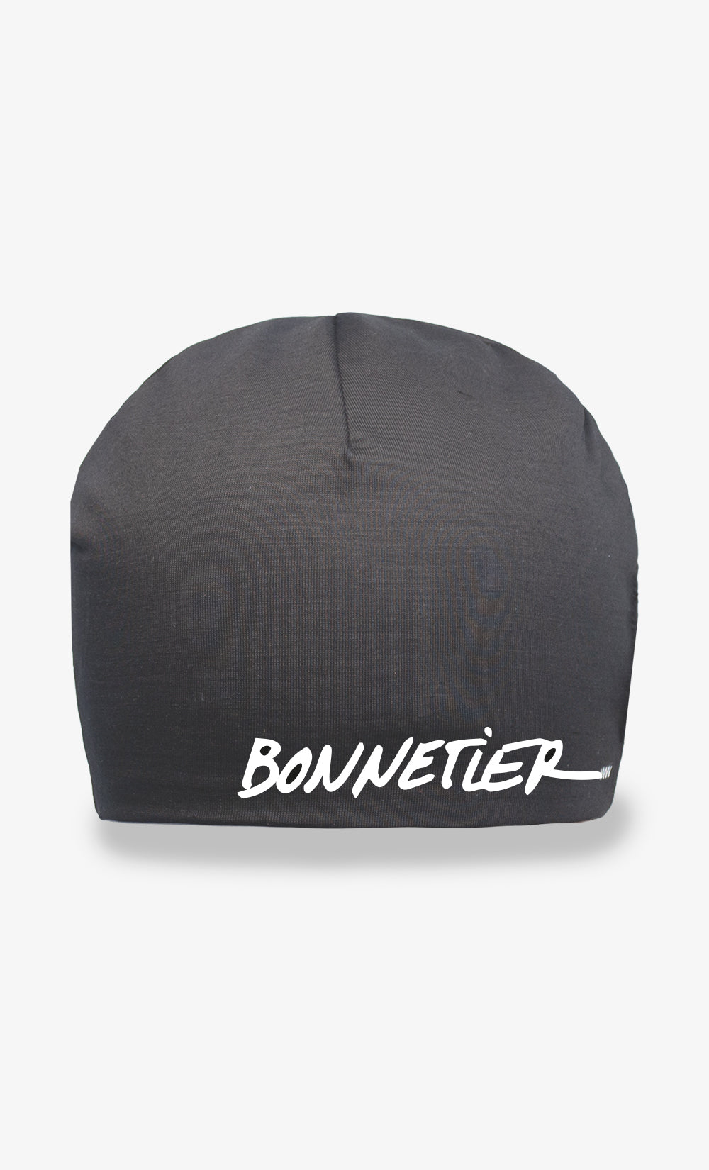 100% Merino Wool Double Beanie - Charcoal BONNETIER
