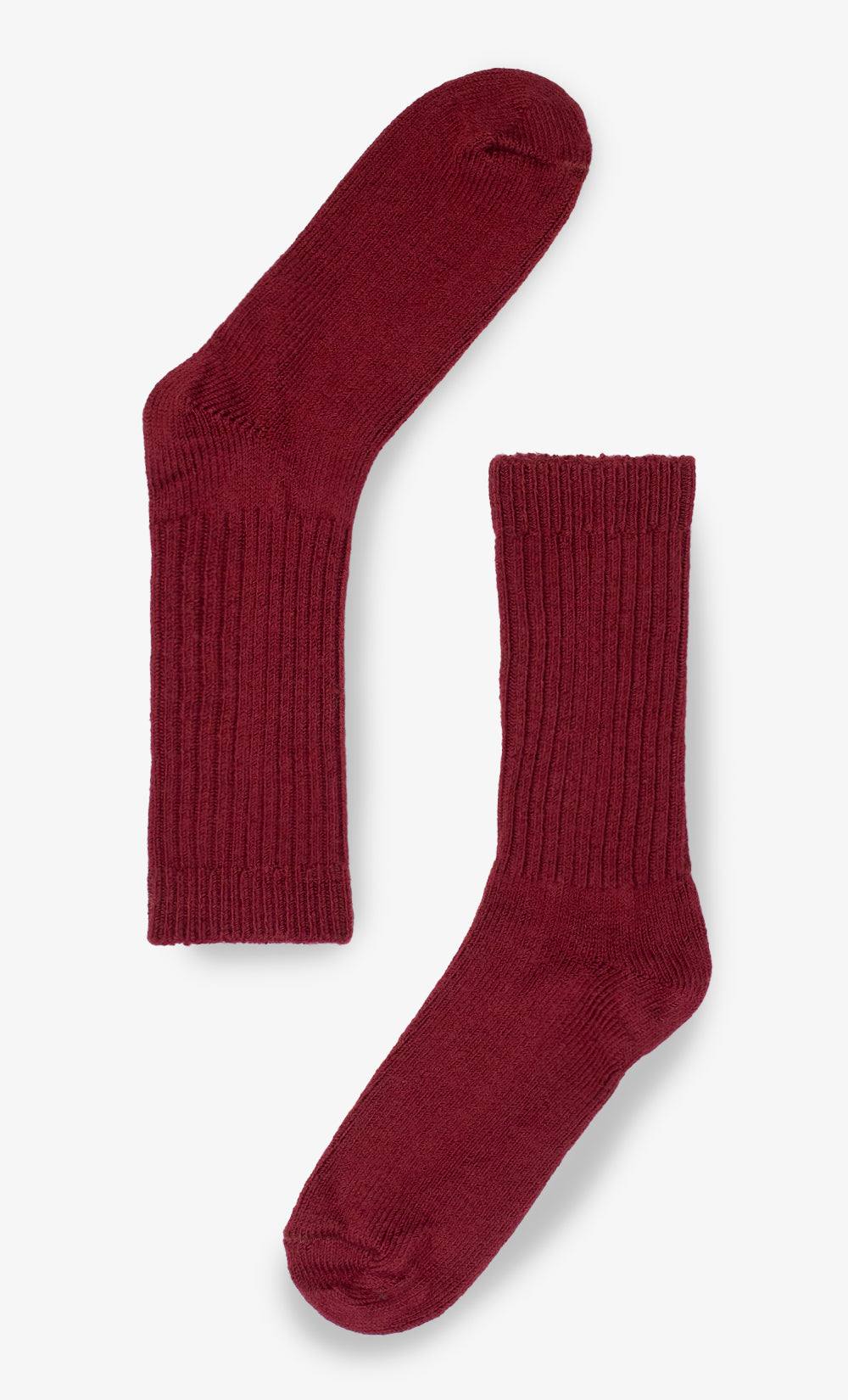 Red Merino Socks