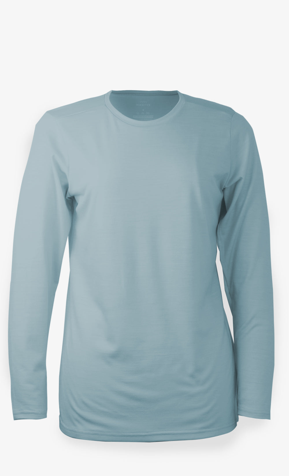 Women's Long Sleeve Merino Wool - Dolphin