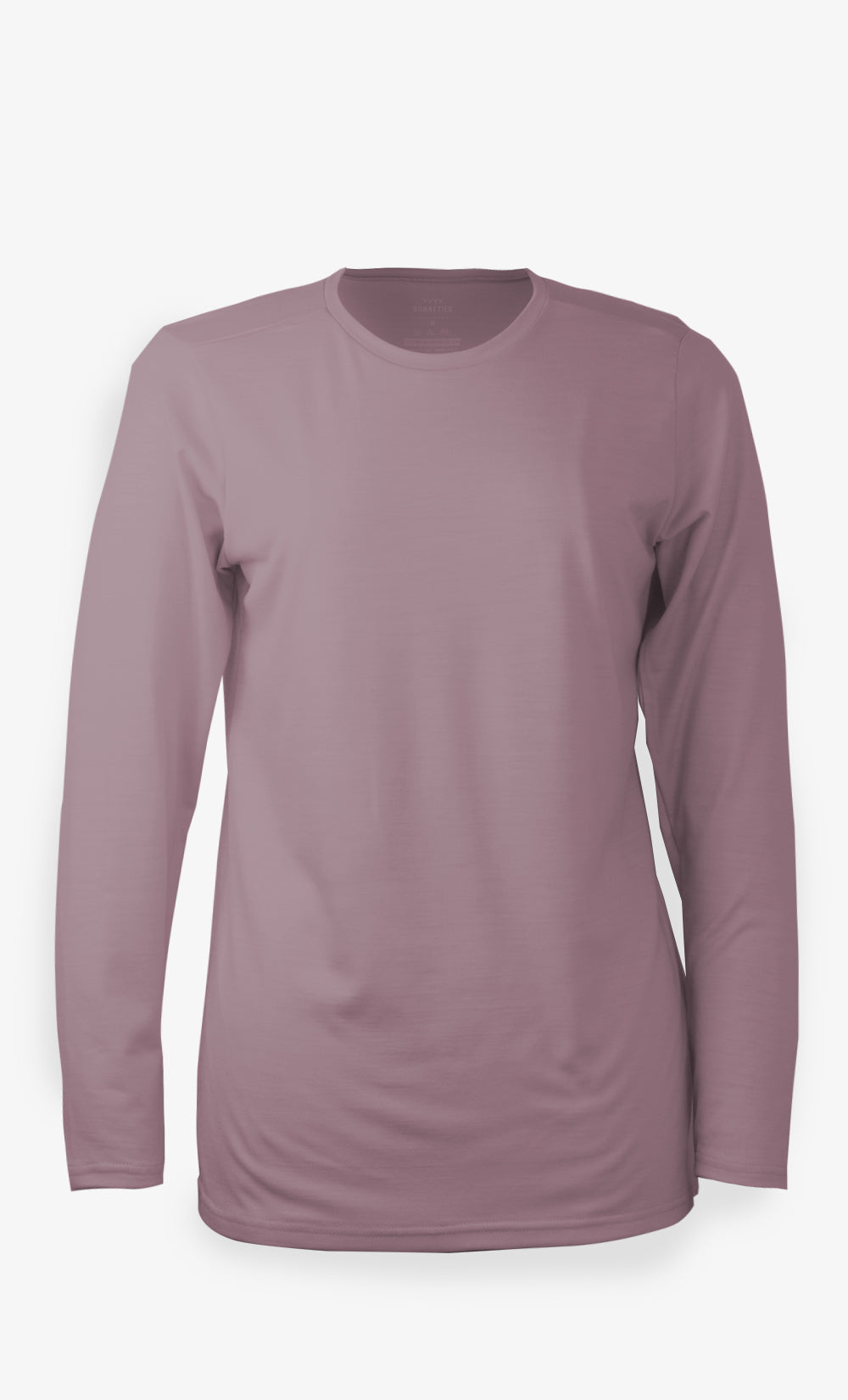 Manches longues Mérinos Femme Techpro Vieux-Rose - Uni