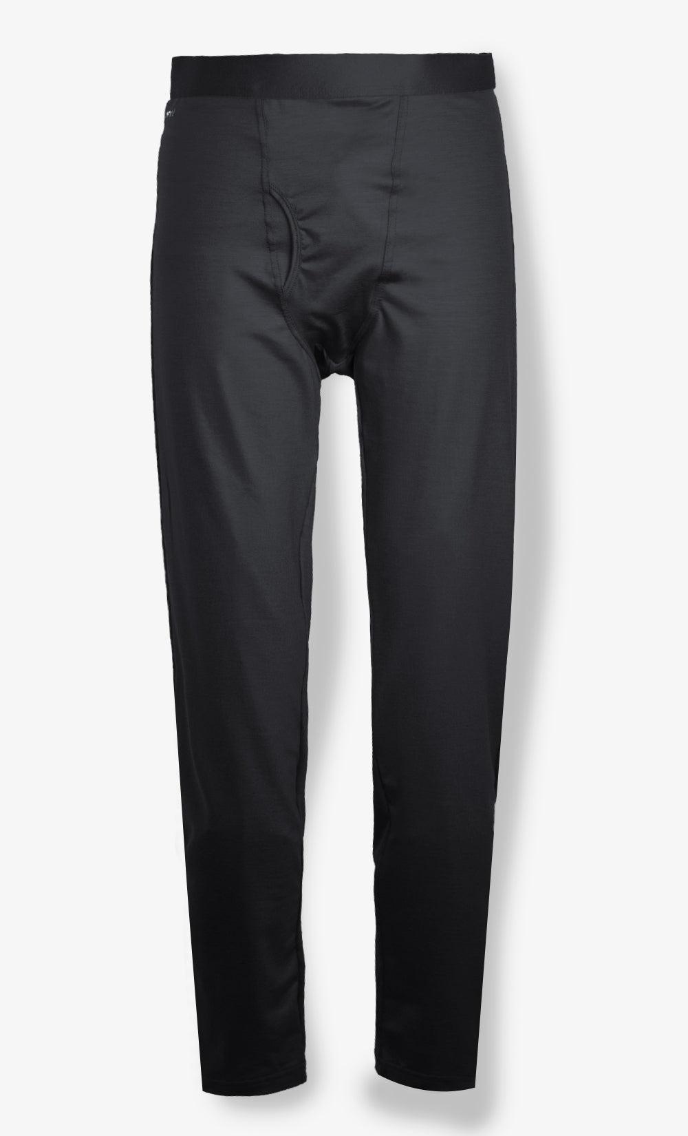 Leggings avec braguette Homme Mérinos Ultra Noir