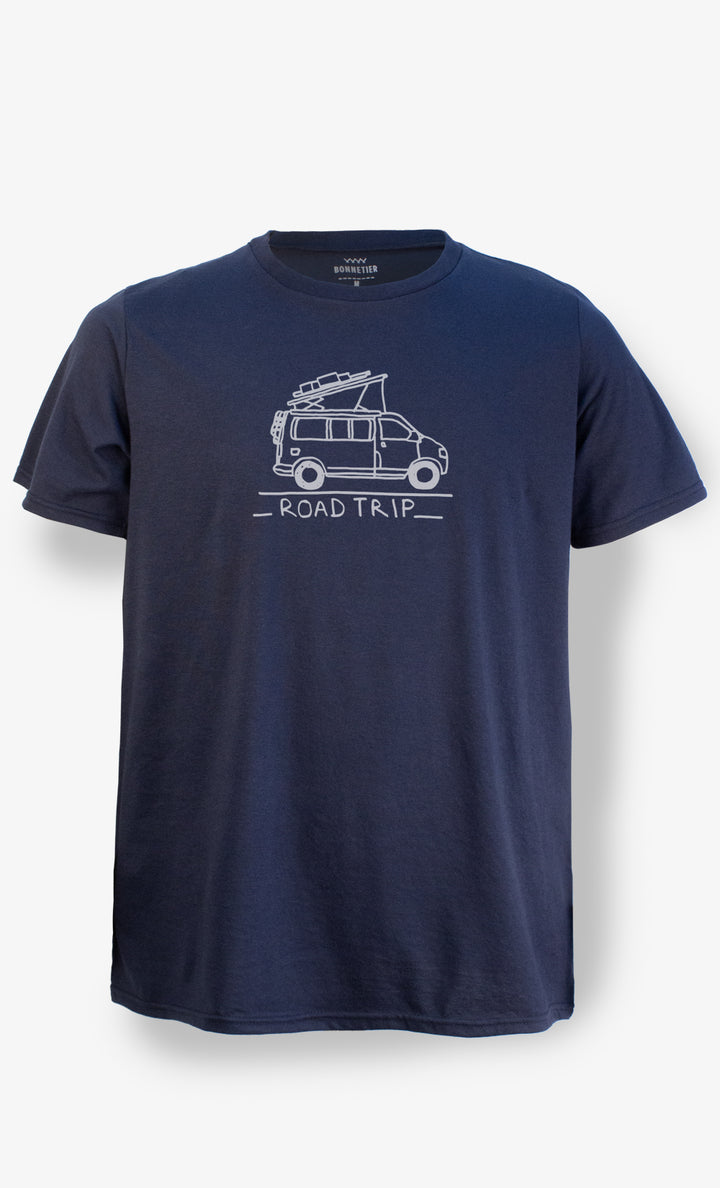 Men's T-Shirt Navy - Roadtrip