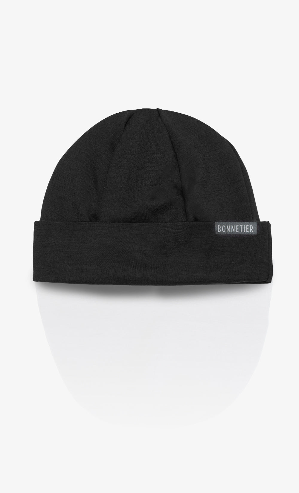 Wander Merino Beanie - Black