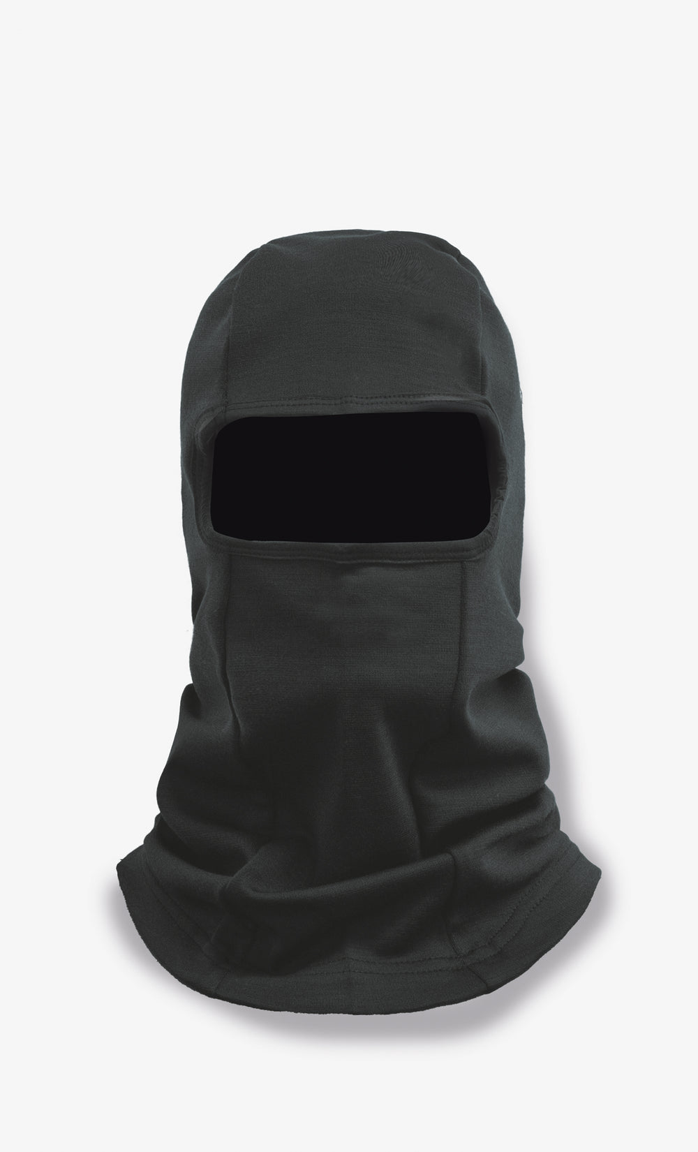 Black Merino Balaclava
