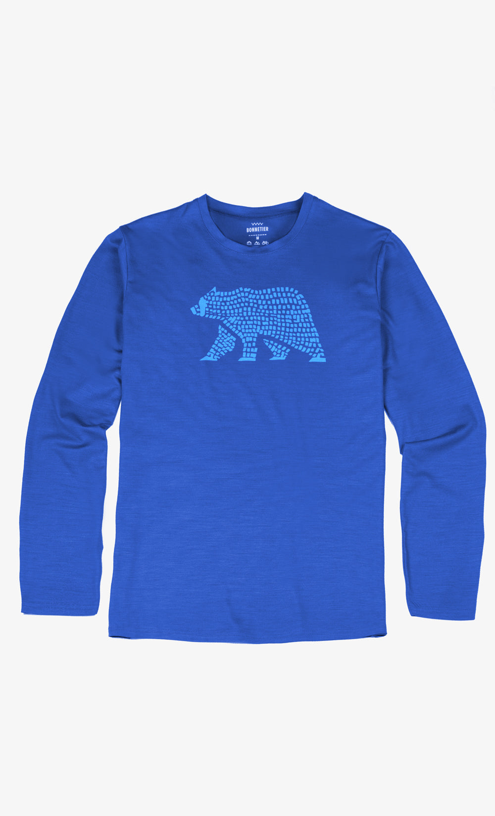 Royal Blue Men's Long Sleeve top - Ours